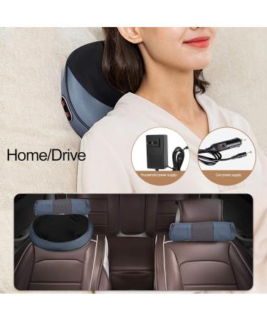 Buy Electric Neck & Waist Massage Device | Deep Tissue Pillow Cushion for Home & Car - International Shipping Available - Buy Online on SooperMarket.com