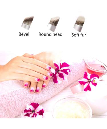HanyoSheng Nail Art Rendering Tools - Professional Dab Brushes & Pigment Application for UV Gel & Nail Design at Home - Buy Online on SooperMarket.com