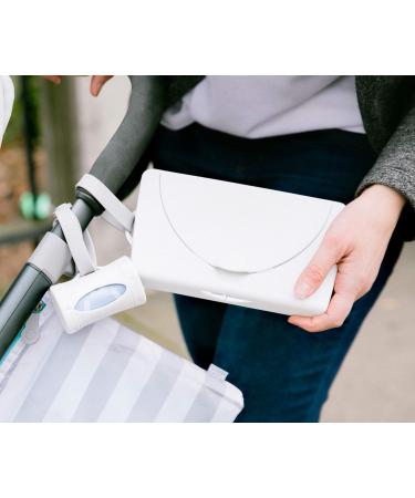 Ubbi Retractable On-the-Go Bag Dispenser for Baby Travel | Essential Diaper Bag Accessory | Lavender Scented | Perfect Baby Gift - Buy Online on SooperMarket.com