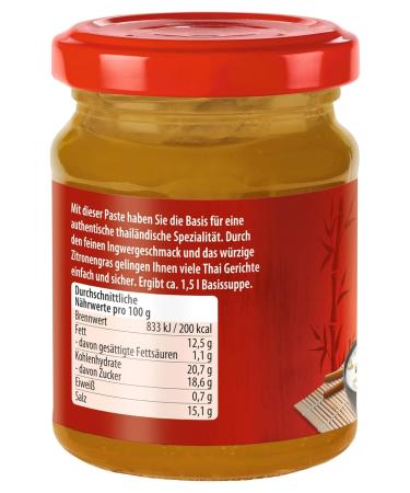 Bamboo Garden Tom Kha Soup Paste Authentic Thai Soup Base with Ginger & Lemongrass | 125g (Makes 1.5L) International Shipping Available - Buy Online on SooperMarket.com