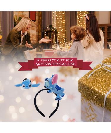 G-Ahora Stitch Cartoon Headband & Scrunchie Set for Women and Girls - Hair Accessories - Buy Online on SooperMarket.com