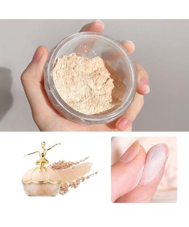 Loose Fixing Powder - Drying Oil Control Face Powder for All Skin Tones | 20g Long-Lasting Makeup | TekSome Natural Finish - Buy Online on SooperMarket.com