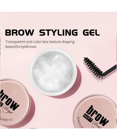 Eyebrow Soapbar - Waterproof Brow Lifting Wax | Eyebrow Styling Wax Eyebrow Shaping Wax for Brows Clear Brow Styling Wax for Lamination Effect Klufo - Buy Online on SooperMarket.com