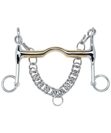 Dressage curb bit KAUGAN thin chrome-plated bits Kaugan 125