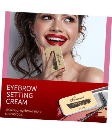 CANIGHT 2 Sets Eyebrow Soap Brow Cream Brow Shaping Eyebrow Styling Cream Woman Brow Soap Gel Texture - Buy Online on SooperMarket.com