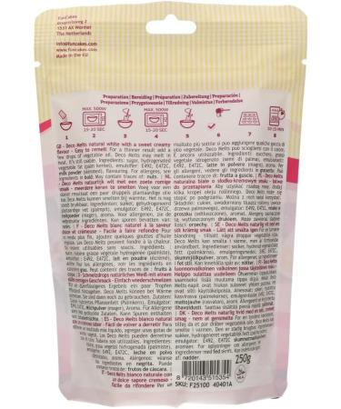 FunCakes Deco Melts Natural White No E171 AZO Free 1 kg chocolate 1 kg - Buy Online on SooperMarket.com