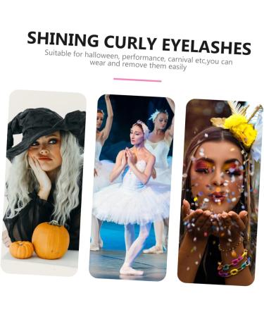 minkissy 3 Pairs False Lashes Color Bars Eyelash - Buy Online on SooperMarket.com