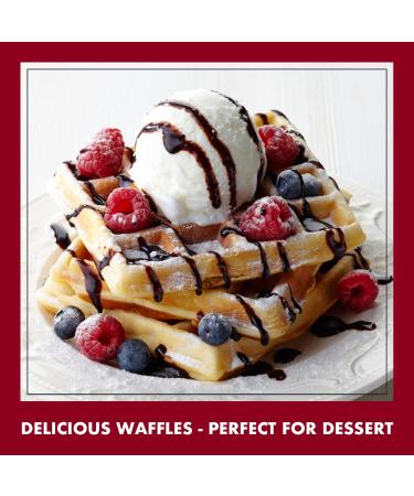 Classique Fare Belgian Waffle Mix - Light & Crisp Waffles, Pancakes, Muffins & Crepes - 6 Pack 16oz Boxes - Breakfast Foods for Waffle Maker - Fast & Fresh - Buy Online on SooperMarket.com