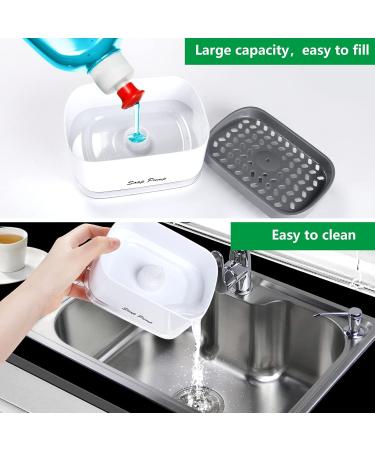 19-Piece Kitchen Sponge Set & 2-in-1 Dish Soap Dispenser - Essential Kitchen Tools for Easy Dishwashing - Buy Online on SooperMarket.com
