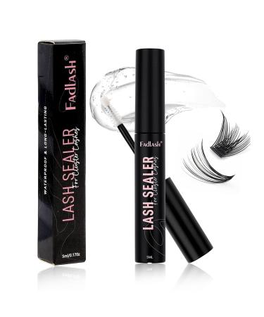 Lash Sealant for Eyelash Extensions | Long-Lasting Overnight Sealer | 5ml Clear Lash Coat for Cluster Lashes - Buy Online on SooperMarket.com