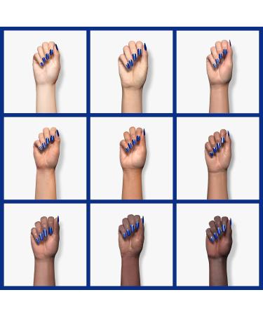 Buy essie Salon-Quality 8-Free Vegan Nail Polish - Push Play Collection in Blue (0.46 oz) | International Shipping Available - Buy Online on SooperMarket.com