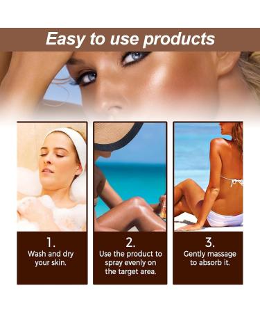 Fake Tan Peptide Serums Anti-Pollution Bronzing Drops Tanning Accelerator Cream Face Self Tanning Cream Face And Body Bronzing Skin Serums Liquid Bronzer Cream Bronzing Drops For Face And Body 30 ml - Buy Online on SooperMarket.com