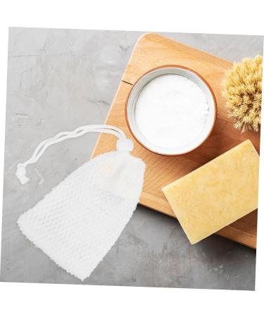 BELLIFFY 1pc Soap Loofah Sponge Bath Scrubber Body Scrub Sponge Shower Net Soap Storage Nylon - Buy Online on SooperMarket.com