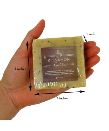 Handmade Coffee & Chocolate Scented Bar Soap Gift Set - 4 Full Size Natural Soaps with Olive Oil & Shea Butter - Perfect for All Skin Types - International Shipping Available - Buy Online on SooperMarket.com