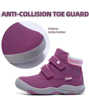Kids Boys Hiking Winter Snow Boots - Pink 12.5 Little Kid - Buy Online on SooperMarket.com