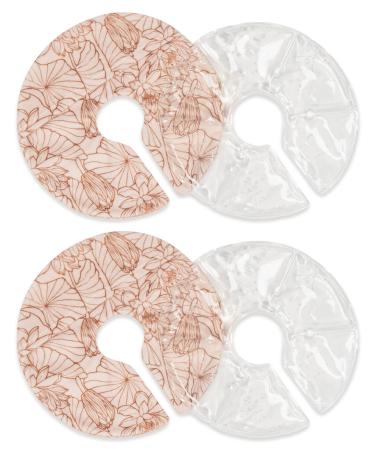 Kindred Bravely Soothing Breast Gel Pads | Hot or Cold Gel Packs for Breastfeeding & Pumping (2 Pack)