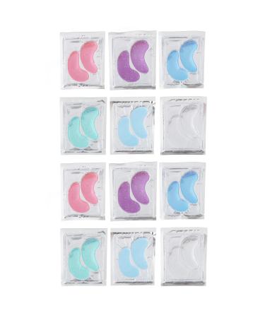 Zetiling 8 Pack Reusable Ice Gel Eye Pad for Puffy Eyes Hot Cold Eye Mask Deep Hydration and Anti Aging Effects