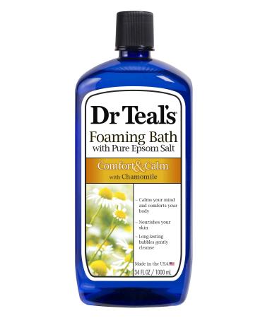 Dr Teal's Foaming Bath, Chamomile, 34 Fluid Ounce
