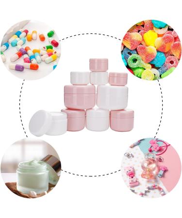 Heyu-Lotus Travel Pots for Toiletries 10 Pcs Travel Pots Cosmetic Sample Jars 20ml/50ml/100ml Sample Pots with Spatulas Tool for Cream Make-up Sample Glitter Nail Art Storage (Multi) - Buy Online on SooperMarket.com