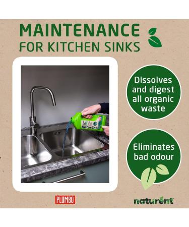 Eco Drain Cleaner from Plumbo - Safe and Effective Probiotic & Enzyme Formula for Mild to Moderate Blockages Non-Toxic and Eco-Friendly Breaks Down Grease and Organic Waste Odour Neutralizer 1 L - Buy Online on SooperMarket.com