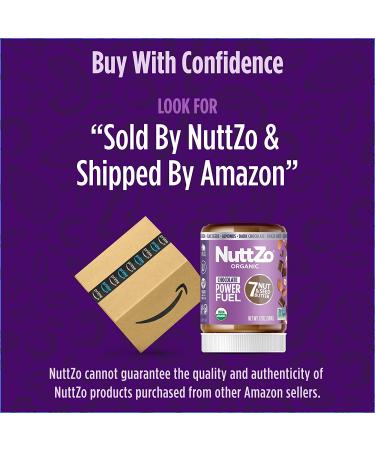 Nuttzo Organic Power Fuel 7 Nut & Seed Butter - Chocolate Flavor 12 oz | Healthy Snack - Buy Online on SooperMarket.com