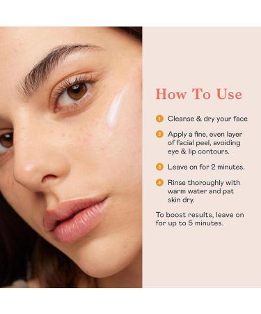 Erborian Skin Hero Facial Peel Mask - White Ginseng Reduces Pores & Fine Lines Korean Skincare 1.8 Oz - International Shipping Available - Buy Online on SooperMarket.com