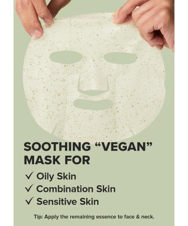 I DEW CARE Sheet Mask Pack - Here's The Tea Tree | with Tea Tree Leaf Extract Soothing Balancing Korean Face Mask Set for Oily & Sensivitive Skin Hydrating Moisturizing (10 Count) 05 Here's The Tea Tree - Buy Online on SooperMarket.com