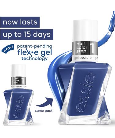 Essie Gel-Like Nail Polish Lasts Up To 15 Days With Flex.e Gel Technology No Chipping Glass-Like Shine Vegan Formula Gel Couture 509 Paint the Gown Red 13.5 ml 509 - Paint The Gown Red - Buy Online on SooperMarket.com