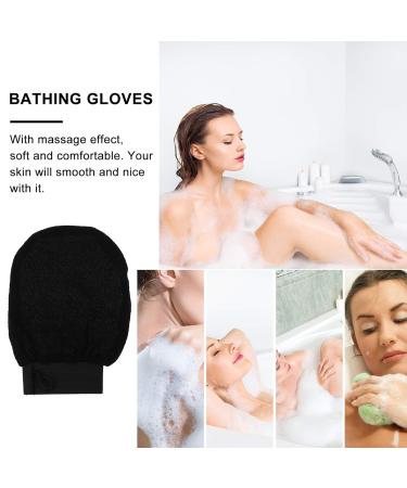 Exfoliating Bath Gloves for Body Washing | Dead Skin Removal Shower Scrub Gloves - Buy Online on SooperMarket.com