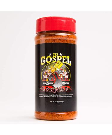 Meat Church The Gospel All-Purpose 14 oz. BBQ Rub - PACK OF 4 14 Ounce (Pack of 4)