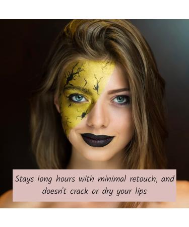Black Lip Liner & Matte Lipstick: Long Lasting, Waterproof, Smudge-Free - Linda Lynda - Buy Online on SooperMarket.com