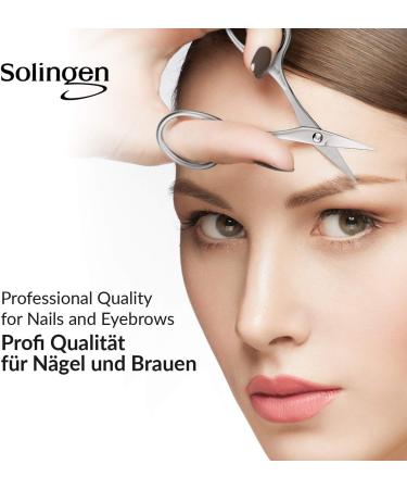 Marqus Inox Skin Snaps & Nail Scissors Set - Sharp Curved Cutting Edge - Premium German Quality from Solingen - Buy Online on SooperMarket.com