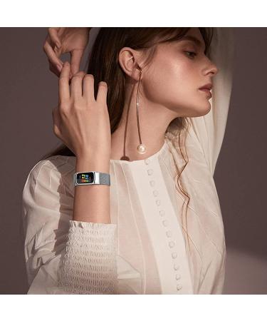 KOREDA Stainless Steel Mesh Loop Band for Fitbit Charge 5 - Silver - Buy Online on SooperMarket.com
