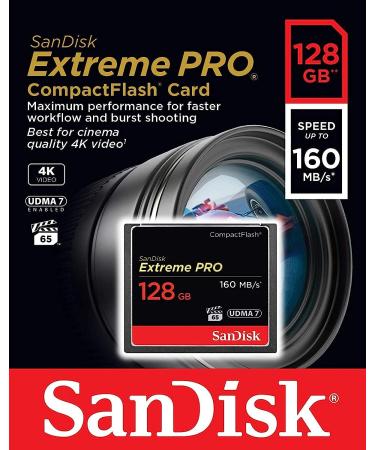 SanDisk Extreme PRO CF Memory Card 32GB - Up to 160MB/s Transfer Speed - Buy Online on SooperMarket.com