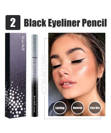 12 Colors Naked Eyeshadow Palette, 5Pcs Makeup Brushes, Waterproof Eyeliner Pencils, Eyebrow Powder & Quicksand Bag Gift Set for Women, Girls & Teens - All in One Makeup Kit SET A - Buy Online on SooperMarket.com