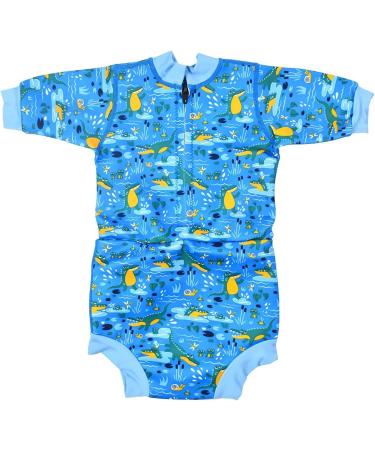Splash About Happy Nappy Wetsuit 12-24 Months | Crocodile Swamp Design - Buy Online on SooperMarket.com
