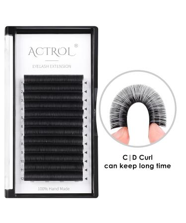 Volume Eyelash Extensions D Curl 0.07mm 15mm - Easy Fan Self Fanning Lashes for Quick Application - Buy Online on SooperMarket.com