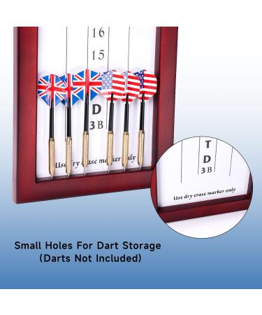 GSE Dry-Erase Dart Scoreboard for Dart Board Cricket & 01 Games | Out Chart & Marker Included - Buy Online on SooperMarket.com