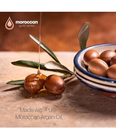 Gold Series Moisturizing Style Cream - Hydrating Hair Styling Cream with Argan Oil and Keratin for Curly, Fine, or Frizzy Hair - 16.9oz Pack - Curl Defining and Blow Dry Cream - Buy Online on SooperMarket.com