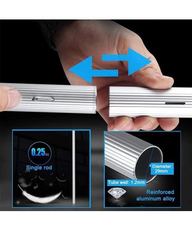 Telescopic Water Fed Pole for Cleaning Conservatory Roofs Photovoltaic Panels and Windows Suitable for Cleaners 35cm Brush Head 10M/33FT - Buy Online on SooperMarket.com