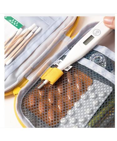 Mini First Aid Bag - 4 Portable Medication Bags for Travel Sports & Emergency Storage | Compact Medical Kit for Home & Car - Buy Online on SooperMarket.com