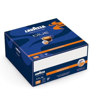 Lavazza Blue Espresso Ricco 100 Coffee Capsules (2) - Buy Online on SooperMarket.com