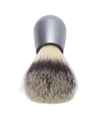 Portable Hair Shaving Brush - Soft Synthetic Razor Foam Brush with Metal Handle for Men | Travel & Salon Essential - Buy Online on SooperMarket.com
