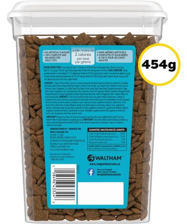 TEMPTATIONS Adult Cat Treats Tempting Tuna Flavour 454g Tub Cat Treats Tuna 454 g (Pack of 1) - Buy Online on SooperMarket.com