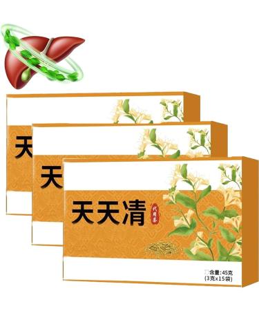 Daily Liver Nourishing Herbal Tea Nourishing Liver Tea Daily Liver Nourishing Tea Drink Everyday Nourish Herbal Tea For Liver 18 Flavors Liver Care Tea Tian Tian Qing Cha Chinese Liver Tea (3 Box)