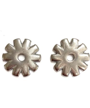 Stainless Steel Spur Rowels - Thin Square 10pt | AJ Tack Wholesale - Buy Online on SooperMarket.com