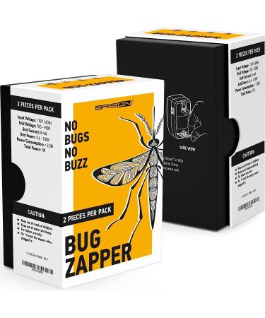 Electric Indoor Bug Zapper - Portable Plug-In Mosquito & Fly Zapper for Home - Removes Insects, Bugs, Gnats, Moths - White (1 Pack) - Buy Online on SooperMarket.com