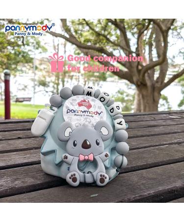 Personalized Name Silicone Teething Beads Dummy Clip | Binky Holder for Boys and Girls | Baby Shower Gift | Light Grey - Buy Online on SooperMarket.com