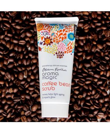 Aroma Magic Coffee Bean Face Scrub - Deep Cleansing Exfoliator with Shea Butter | Revive Tired Skin | Anti-Aging Formula | 3.38 Fl Oz (100ml) - International Shipping - Buy Online on SooperMarket.com