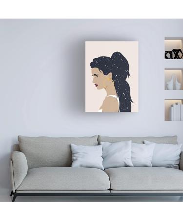 Buy Trademark Fine Art Heavenly Hair III Canvas Art by Annie Warren | International Shipping Available - Buy Online on SooperMarket.com